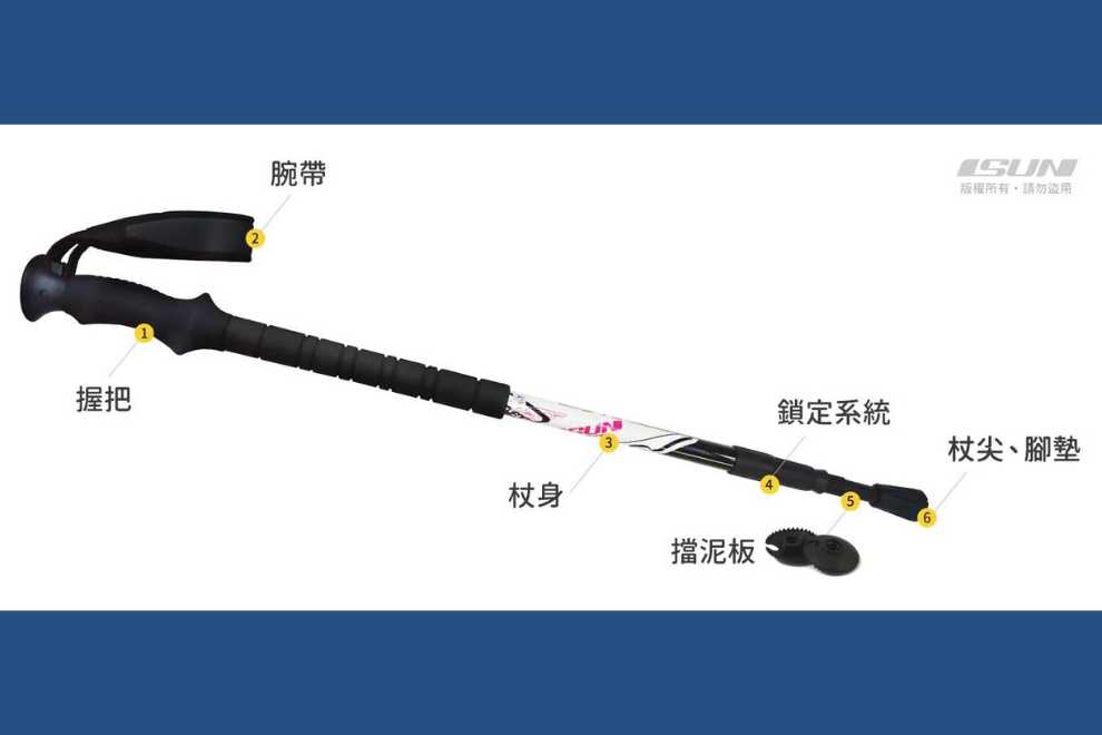 登山杖構造